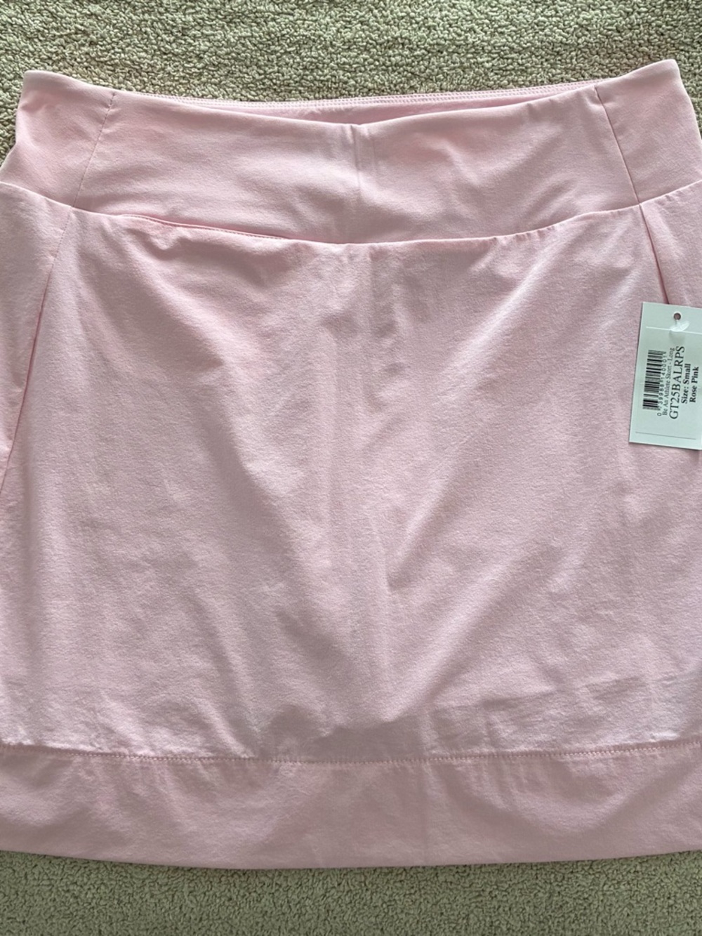GOLFTINI Soft Light Pink Mini Skirt